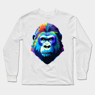 Gorille Couleurs 03 Long Sleeve T-Shirt